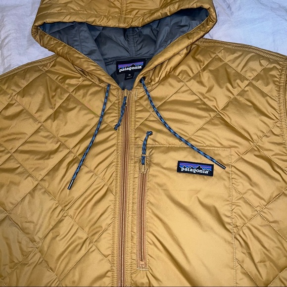 Patagonia Men's Diamond Quilted Bomber Hoody XL - Picture 7 of 7